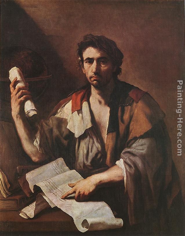 A Cynical Philospher painting - Luca Giordano A Cynical Philospher art painting
